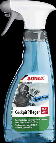 Ilustracja SX 357241 SONAX ŚRODEK do czyszczenia kokpitu MATOWY SPORT-FRESH 500ml atomizer