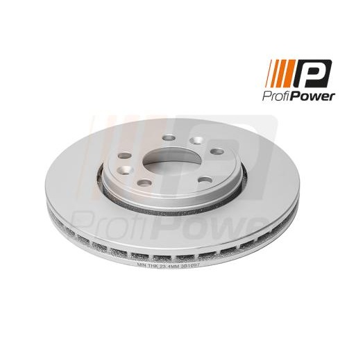 Ilustracja PPH 3B1097 PROFIPOWER TARCZA HAMULC. RENAULT LAGUNA 08- (!)