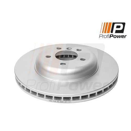 Ilustracja PPH 3B1165 PROFIPOWER TARCZA HAMULC. BMW 5 F10 10- PRZÓD (!)