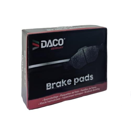 Ilustracja DAC 322575 DACO GERMANY Klocki hamulcowe