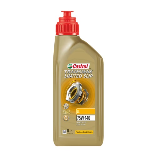Ilustracja CAS75W140 SAX-XJ 1L CASTROL Olej CASTROL TRANSMAX LIMITED SLIP LL 75W140 1L (!)